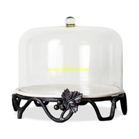 Support de gâteau en métal à trois niveaux avec affichage de gâteau de conception de branche d'arbre floral décoratif pour les mariages et les fêtes outil de support de gâteau moderne