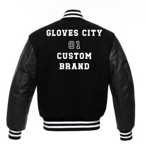 เสื้อแจ็กเก็ตผู้ชายถุงมือแฟชั่นสไตล์ทีมเบสบอลกันน้ำในเมืองเสื้อแจ็กเก็ตกันหนาว - Product Image 3