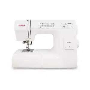 Janome Graceful Gray Basic 10-Stitch Portable Sewing Machine with