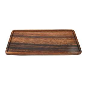 Bandeja de servicio de madera de acacia Bandeja de servicio de café decorativa de escritorio de alta calidad Venta superior - Product Image 2
