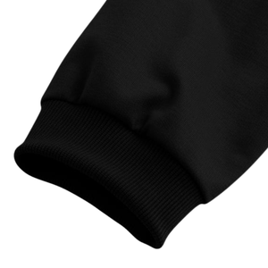 Conjunto Deportivo de Sudadera con Capucha Negra y Pantalones Jogger para Mujer, Estilo Casual Urbano de Invierno, Dos Piezas, Ropa Cómoda para Estar en Casa, Venta al Por Mayor OEM - Product Image 4