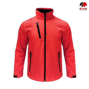 Veste Softshell Personnalisée Ryan Pro Gear pour Hommes, Fermeture Éclair, Tissu Respirant avec Logo Personnalisé, Motif Uni - Product Image 6