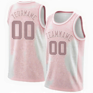 <b>Football</b> Wholesale Retro Basketball Jerseys Club Breathable Quick drying 100% Polyester Fabric Basketball Jerseys - Product Image 3