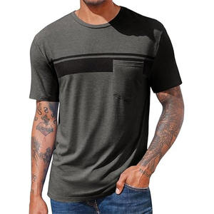 Venta al por mayor de algodón de alta calidad Unisex High Street Oversized verano sublimado camiseta para hombres camiseta de talla grande para hombres camisetas - Product Image 1