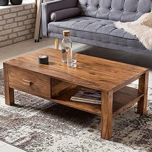 Table basse en bois de Sesham de style japonais pour salon, salle à manger et meubles de chambre à coucher pour le bureau et la maison - Product Image 6
