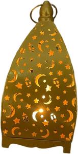 Linterna de vela de Metal dorado de diseño único para decoración del hogar para mesa colgante jardín restaurante Navidad boda - Product Image 2