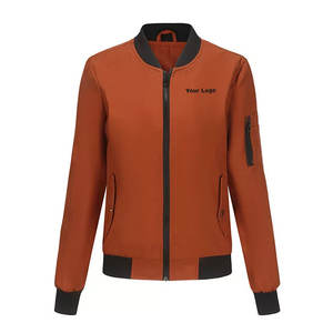 Chaqueta Bomber de Invierno para Mujer con Cuello Alto, Hecha en Pakistán, Ropa Casual, Tejido Transpirable, Precio Bajo, Disponible - Product Image 1