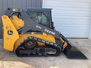 2019 DEERE 317G Todoterreno Flexible Operativo Mini Skid Steer Crawler Skid Steer Loader 3000KG Capacidad Buen Estado para la venta - Product Image 3