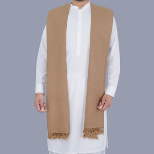 บริการ OEM ผ้าคลุมไหล่ผู้ชาย MOQ ต่ำ คุณภาพสูง แห้งเร็ว สีพื้น ผ้าคลุมไหล่ผู้ชายสำหรับฤดูหนาว ขาย MOQ ต่ำ - Product Image 3