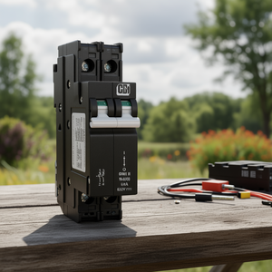 เบรกเกอร์วงจรไฟฟ้าแบบราง DIN 2 ขั้ว MidNite Solar 30A 600VDC รุ่น MNEPV30-600 - Product Image 3