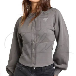 Sweat-shirt unisexe en molleton 100% coton respirant de haute qualité, couleur unie, col rond, décontracté, automne - Product Image 2