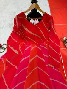 Dubai Kaftan Farshad Caftan Long Maxi Dress para fiestas Ropa informal Ropa de mujer fabricada en India Ropa Desi - Product Image 4