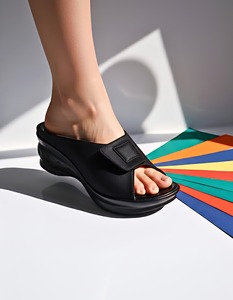 Meilleure qualité et prix Casual Bliss Soft Upper Casual PU Sole Sandale Personnaliser la couleur et l'emballage - Product Image 1