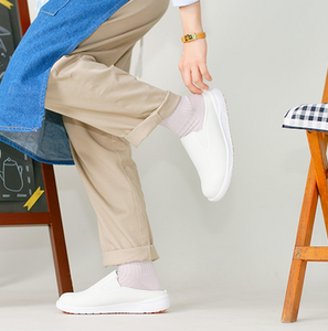 Chaussures de chef ASAHI COOK 102 à enfiler, unisexes, adultes, antidérapantes, imperméables, pour la cuisine, le travail, chaussures professionnelles de restaurant, fabriquées au Japon - Product Image 3