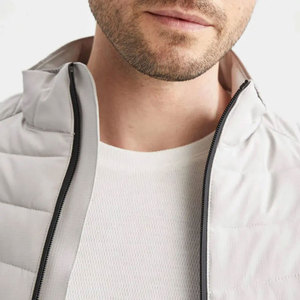 Chaqueta acolchada para hombre de alta calidad, superventas, hecha en fábrica con tela de lona transpirable cómoda para invierno, impermeable, 2025 - Product Image 5