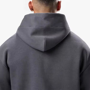 Sudaderas con Capucha Personalizadas para Hombre de Alta Calidad, con Cierre, Hombros Caídos, Media Cremallera, 100% Algodón Felpa, para Invierno - Product Image 3