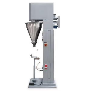 เครื่องบรรจุผงกึ่งอัตโนมัติสำหรับอาหารเครื่องดื่มสารเคมีกระเป๋าโลหะมอเตอร์ PLC สำหรับเครื่องบรรจุน้ำผลไม้นม - Product Image 1