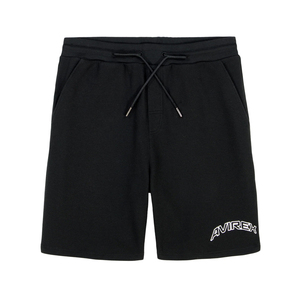 2025 venta al por mayor de pantalones cortos Avirex de verano para hombre, conjunto de pantalones cortos de chándal de lana de Algodón 100% con logotipo personalizado con técnicas bordadas - Product Image 1