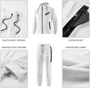 Traje de chándal de moda Venta caliente Personalizado Hombres Estilo de bolsillo Traje de sudor Hecho a medida Hombres Jogging Wear con logotipo - Product Image 4