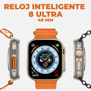 Smartwatch Serie 8 Ultra OEM S8 Compatibile con iOS, Risposta alle Chiamate, Schermo Touch, Cassa in Metallo, Ricarica Magnetica, Design Rotante - Product Image 3