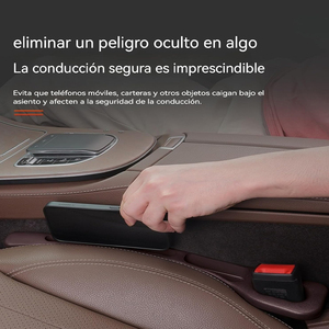 Moderni Organizer Universali in Pelle PU Marrone per Fessure Sedili Auto, SUV e Camion - Product Image 3