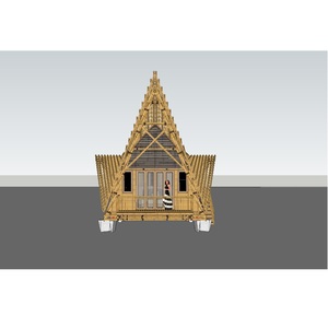 Bungalows modernes 40HC de haute qualité design serres préfabriquées industrielles écologiques HN01 logés au Vietnam - Product Image 2