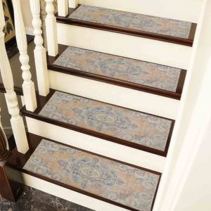 Alfombra Estampada: Moderna, Fácil de Limpiar, Tonos Suaves, para Entrada, Alfombra para Escalones - Product Image 2