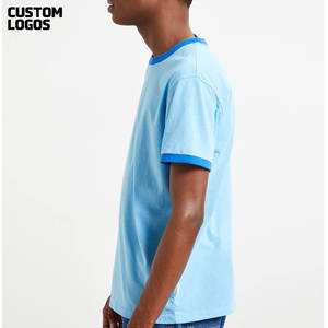 Camiseta Ringer de Manga Corta Unisex Transpirable de Polialgodón, Camiseta Triblend Premium de Algodón para Adultos - Product Image 5