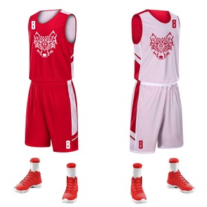 Conjunto de uniforme de baloncesto personalizado al por mayor, camiseta y pantalones cortos impresos por sublimación, ropa deportiva cómoda transpirable para equipos atléticos - Product Image 3