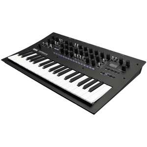 ¡PIDELO AHORA! Sintetizador Analógico con Interfaz MIDI Digital, 37 Teclas Parafónicas, Estilo Piano Vertical con Martillos de Plástico - Product Image 1