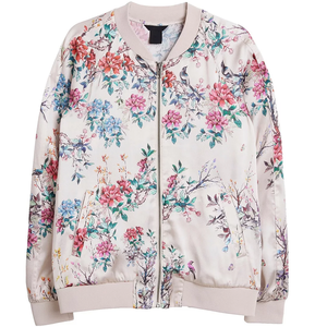 Top vente respirant femmes/Top vente haute qualité Bomber vestes/femme pas cher veste d'hiver nouveau Satin 3D imprimé pour les filles - Product Image 1