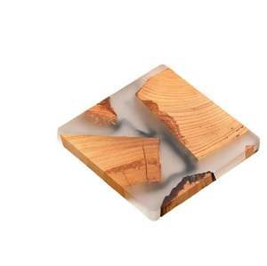 Smooth Finished Wooden <b>Coasters</b> Made for Daily Use Keeping Tables Safe from <b>Heat</b> Rings and Spills - Product Image 2