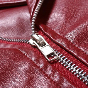 New Arrival Men's Casual Wear Zipper Style Leather <b>Jackets</b> <b>Slim</b> <b>Fit</b> Men Leather <b>Jacket</b> - Product Image 4