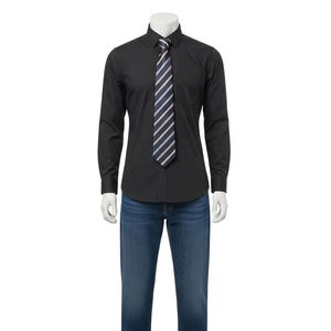 Corbatas Casuales de Poliéster a Rayas de Secado Rápido, Diseño Ligero, para Uso Formal de Negocios y Casual, Corbata de Moda para Hombre, Proveedor Mayorista - Product Image 4