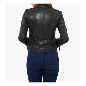 New Women's Leather Jackets Light weight Newest design Autumn Casual PU Jacket Leather <b>Coats</b> - Product Image 6