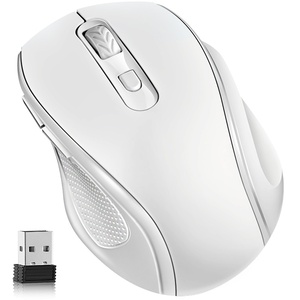 Ba tốc độ điều chỉnh DPI Ergonomic chuột, 2.4G <span class=keywords><strong>USB</strong></span> không dây chuột máy tính cho máy tính xách tay sử dụng - Product Image 2