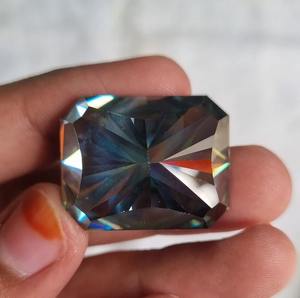 เครื่องประดับเพชรโมอิสขนาด21*27มม. ปรับแต่งและทำแหวนหมั้นได้ตามต้องการ - Product Image 1