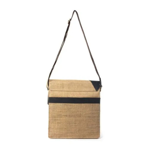 Sacs-cadeaux d'épicerie en jute de haute qualité Doublure en coton à boucle souple Motif personnalisable de taille moyenne écologique multicolore - Product Image 2