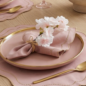 Anillo para Servilletas con Diseño de Flor de Cerezo Blanca, Decoración Floral Hecha a Mano para Bodas, Eventos, Hoteles, Restaurantes, Suministros al por Mayor OEM - Product Image 2