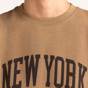 Sudadera de cuello redondo extragrande personalizada de Nardon Apparel, suéter de algodón liso - Product Image 6