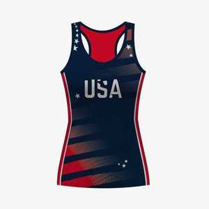 เสื้อกล้ามแข่งซอฟต์บอลสำหรับผู้หญิงเสื้อกล้ามใส่สบายพิมพ์โลโก้ได้ตามต้องการ - Product Image 6