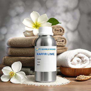 Huile Essentielle de Zeste de Citron Vert Kaffir en Vrac, Huile de Citrus Hystrix Fraîche pour la Fabrication de Bougies, Savons et Formulations Cosmétiques - Product Image 1