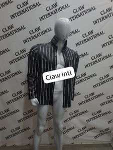 Camisas de cuero de diseño personalizado para hombre, camisas informales de cuero de alta calidad para hombre, logotipo personalizado - Product Image 3