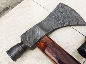 Smith ขวานไวกิ้ง,ขวานเหล็กทำมือขึ้นรูปพร้อมปลอกหุ้ม - Product Image 6