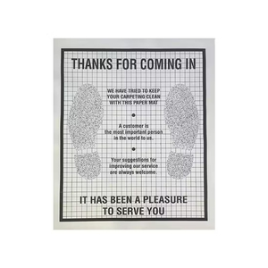 Tapis de sol jetables durables personnalisés en gros pour voiture Tapis en papier universels de haute qualité pour voitures à vendre - Product Image 1