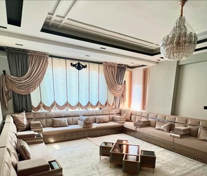 New Model Solid Pattern Full <b>Light</b> Shading Cloth Material Living Room <b>Curtains</b> - Product Image 1