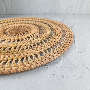 Attractive rattan placemats Eco friendly products Made in Vietnam <b>Table</b> decoration Woven Placemat Wholesale Modern - Product Image 4