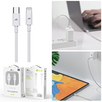 Cable de Carga Rápida USB a Tipo-C de 1M 3A 35W para Teléfono Móvil con Enchufe de 180° y Compatibilidad Universal
