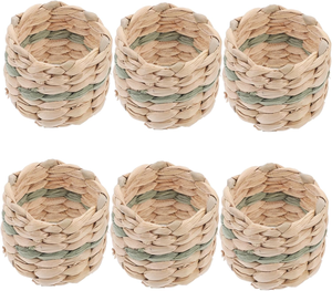 Rond de serviette tissé rond fabriqué au Vietnam matériau écologique pour la décoration de la maison et de la vaisselle en gros - Product Image 1