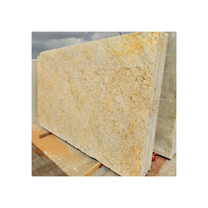 Diseño moderno de losa de granito amarillo de la mejor calidad de fábrica directa con superficie pulida Excelente valor - Product Image 6